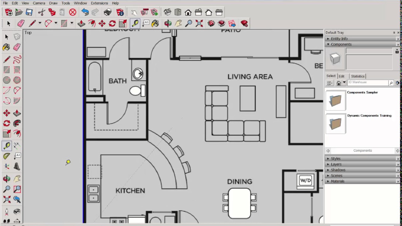 How To Make Floor Plan In Sketchup Layout | Viewfloor.co