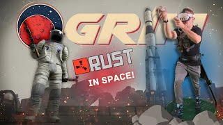 Grim VR Release! Basically Rust in space in VR - Let's check it out