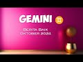 GEMINI ♊ Oktober 2024 • Berita Baik Di Tengah Bulan! | Energi Tarot