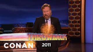 Conan's Throwback Thursday Monologue: 2011 Edition | CONAN on TBS
