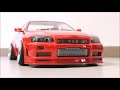 eac rc body build killerbody nissan skyline r34 gtr