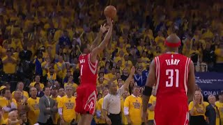Trevor Ariza Hits the 3-pointer | Rockets vs Warriors | May 19, 2015 | 2015 NBA Playoffs