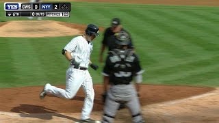 CWS@NYY: Ackley pads lead with solo blast in 6th