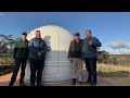 Building a 3 metre ScopeDome observatory at Eagle View Farm, NSW, Australia