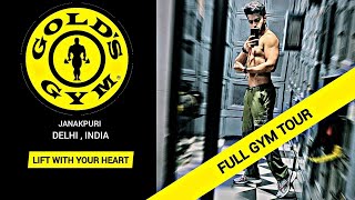 One of the Best Gym In West Delhi - GOLD'S GYM JANAKPURI - Full Gym Tour - | Fitness | Hindi | INDIA