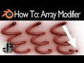 Blender Tutorial | Modifiers | Array Modifier