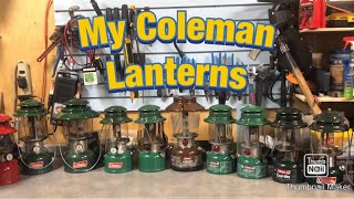 My Coleman Lanterns