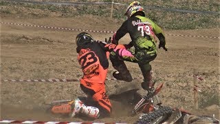 Motocross Crash \u0026 Fight | Mototerra Masquefa 2017 by Jaume Soler