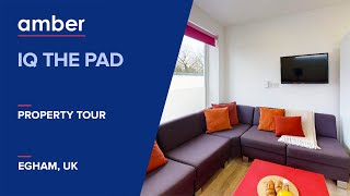 Property Tour | iQ The Pad | Student Accommodation in Egham | amber