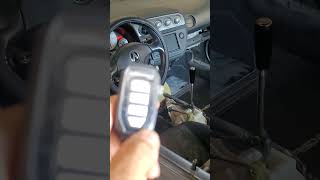 What happens if you install a remote start in a vehicle that has a manual transmission?