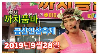 까치품바금산인삼축제2019년9월28일