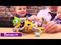 giant dinotrux surprise egg hobbykids meet hobbyharry on hobbyharrytv