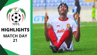 Nigeria Premier Football League | Match Day 21 Highlights - NPFL 2024/25