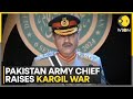 Pakistan General Asim Munir clubs Kargil war with other wars against India | WION