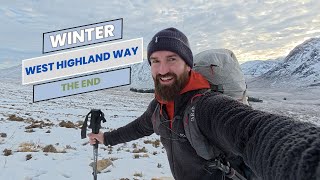 SUB ZERO temperatures hiking the West Highland Way during winter!