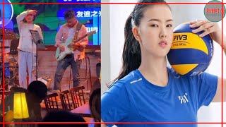 女排女神张常宁动态，和老公吴冠希去酒吧，玩得很开心但没有喝酒   [ 美丽时尚 ]