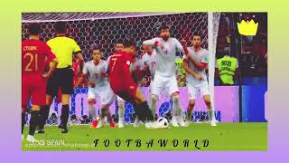 ⚽️لحظات هیجان انگیز با کریستیانو رونالدو 🥅