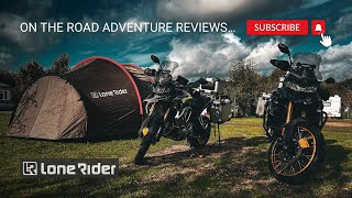 Ultimate Test Lone Rider Moto Tent! Wales Motocamping is Brutal