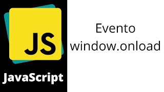 JavaScript - Aula 14 - Evento window.onload