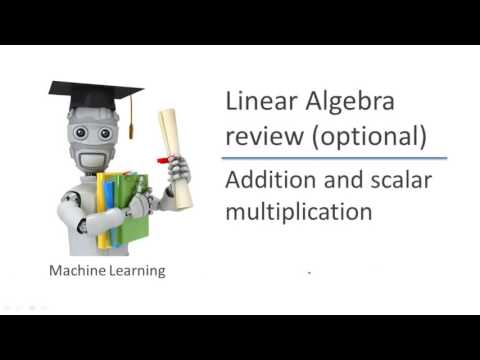 Linear Algebra Review | ML-005 Lecture 3 | Stanford University | Andrew ...