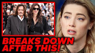 Amber Heard BREAKS DOWN After Johnny Depp’s WIN At Cannes 2023