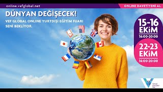 VEF Global Online Yurtdışı Fuarında Seni Neler Bekliyor?