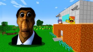 obunga VS Strongest Security House in minecraft [Defending against monsters]