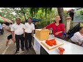 โรงทานที่บริการดีที่สุด งานทำบุญอายุวัฒนะมงคล พระครูสุตเจติยาภิรักษ์ ผู้ช่วยเจ้าอาวาสวัดพระธาตุพนม