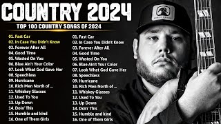 Country Music Playlist 2024 - Luke Combs, Morgan Wallen, Chris Stapleton, Kane B