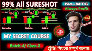 My Secret Paid Course | Batch-4 এর Class-2 |Trading এর সকল Secret Public করে দিলাম।No-Loss #trading