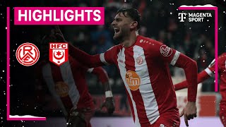 RW Essen - Hallescher FC | Highlights 3. Liga | MAGENTA SPORT