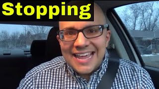 Reason To Fail The Driving Test-Stopping (Red Lights And Stop Signs)