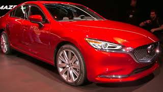 2018 MAZDA6 FIRST LOOK : MAZDA’S MIDSIZER GETS A REFRESH AND A NEW ENGINE