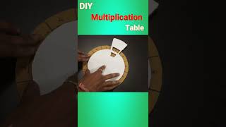 Maths Working Model | DIY Multiplication Wheel | Easy Mathematics #creative #art #diy #fashion