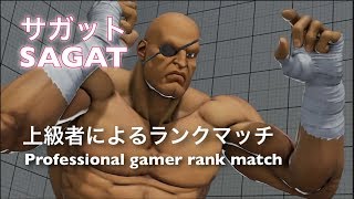 SFVAE (SAGAT) / ストリートファイターV サガット上級者によるランクマッチ