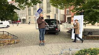 Eröffnungspredigt auf der Straße in Görlitz | Andreas Teichrib