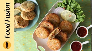 Crunchy Vegetable Cutlets  Recipe By Food Fusion (Ramzan Special Recipe)
