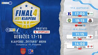 LIDLMKL: U18 A div. vaikinų finalas | Kauno KM „Žalgiris“ I – Tornado KM I-„Metga“