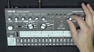 Behringer RD-6 BK - Quick Demo (Sounds Only)