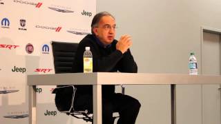 Chrysler CEO Sergio Marchionne Talks Canadian Investment
