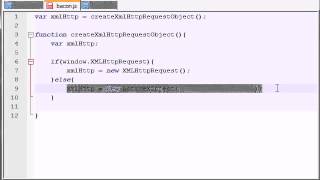 AJAX Tutorial 22 Creating XMLHttpRequest Objects Correctly