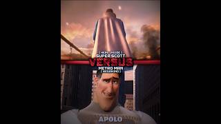 Super Scott vs Metro Man #edit #debate #viralshorts #fypシ゚ #megamind #heroinside