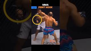 MMA HOOK FEINT. #mma #boxing #fighter