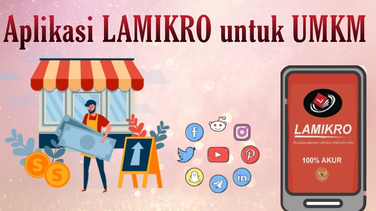 [Aplikasi LAMIKRO Untuk UMKM Unit Usaha Mikro] - YouTube