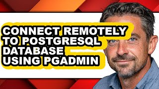 How to Connect Remotely to Postgresql Database Using Pgadmin (easy Method)