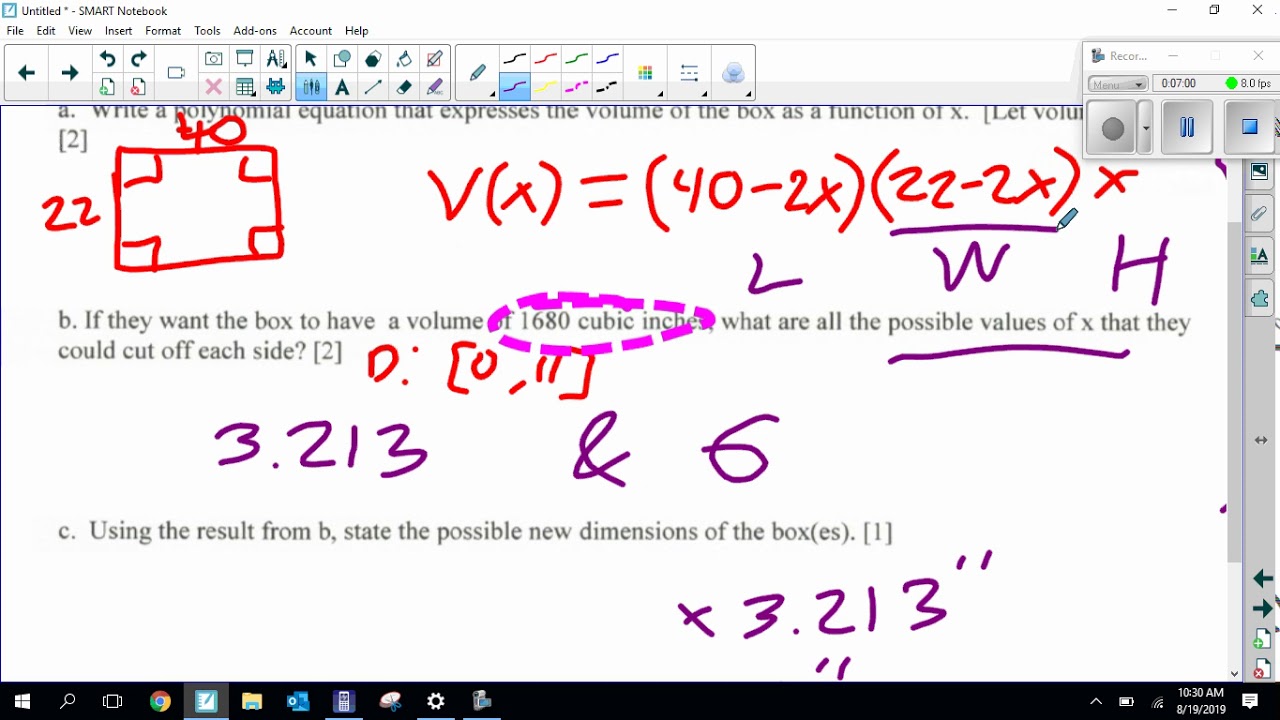 Pre Calculus Unit 1 Review 9-14 - YouTube