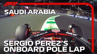 Sergio Perez's Pole Lap | 2023 Saudi Arabian Grand Prix | Pirelli