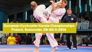 Highlight European Kyokushin Karate Championships. Poland, 29-30.11.2014