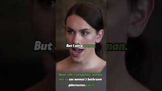 Mom tells transgender woman not to use women's bathroom #shorts