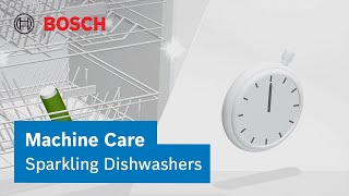 Keep Your Bosch Dishwasher Sparkling Clean with Machine Care | Bosch Home UK/Ireland